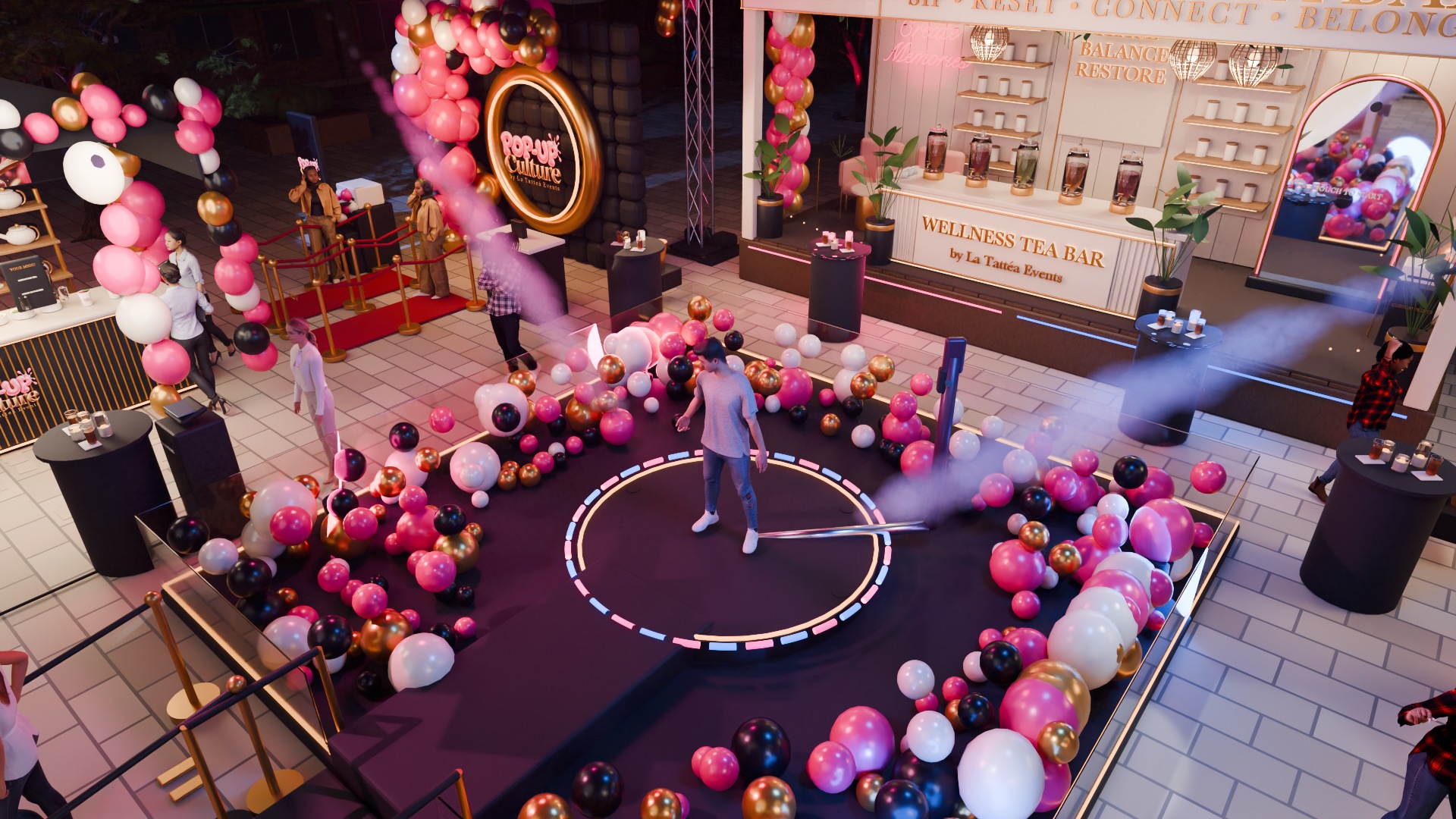 Digital event visualization: 360 Photo Experience
