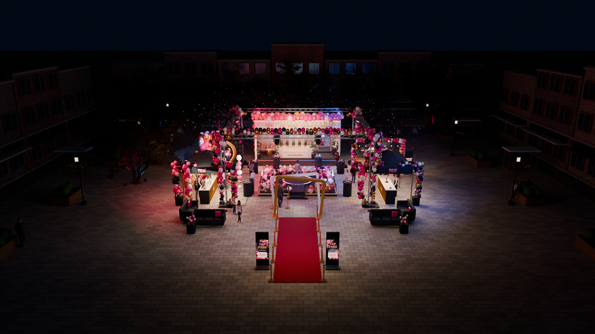 The complete POP-UP Culture digital event visualization